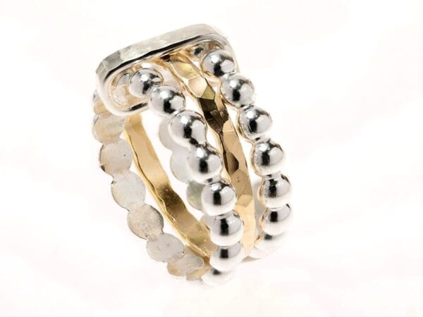 Pure 3 Stack Ring