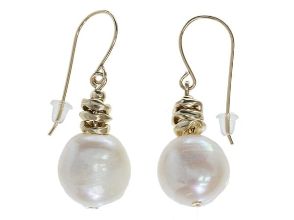 Exquisite pearl Gold earrings
