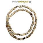 Organic Silver Gold Necklace