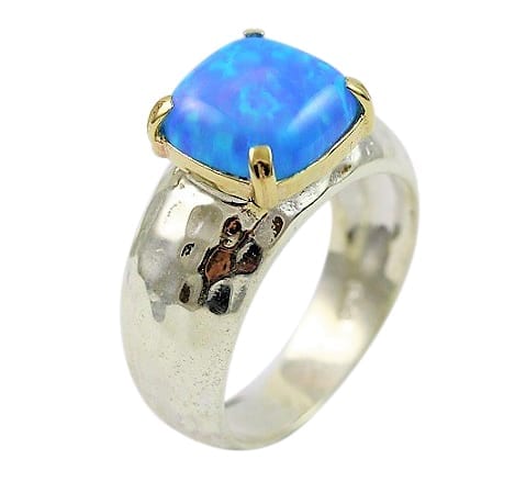 Solitaire Opal Cocktail Ring