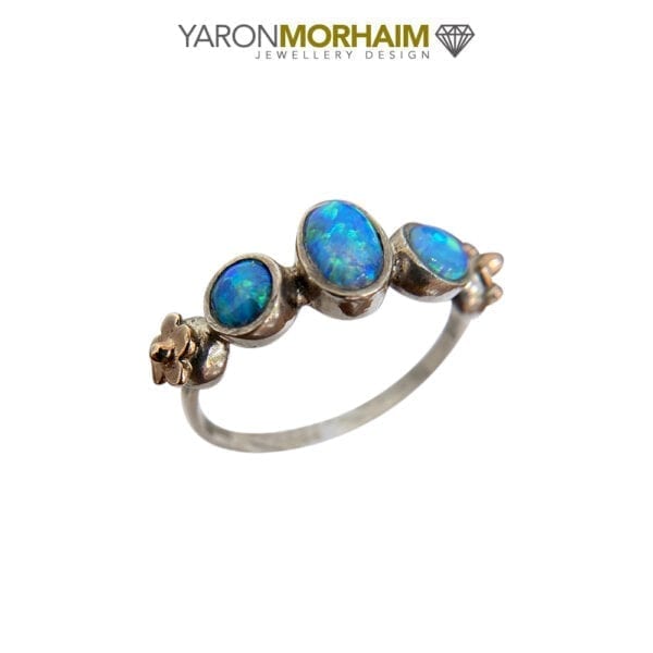 Opal Cocktail Gold Ring