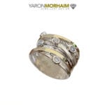 Silver & Gold Cocktail Ring