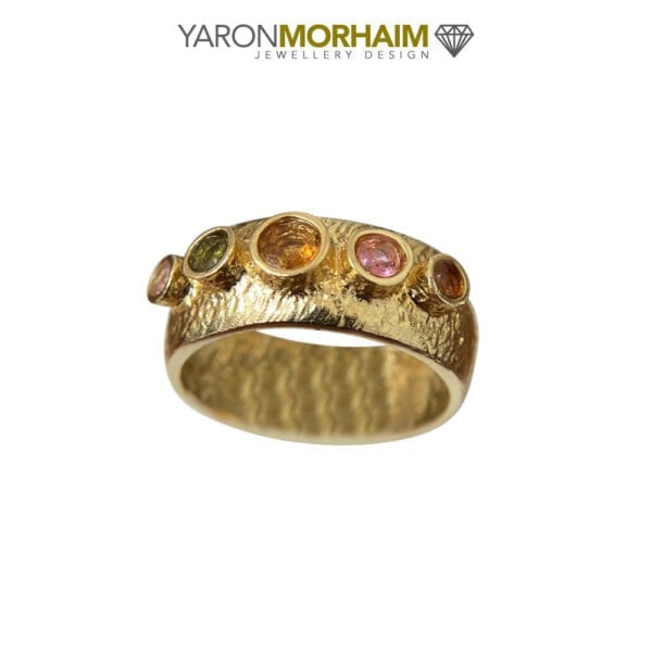 Gold Vermeil Tourmaline Ring