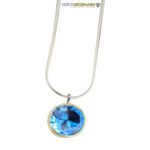 Blue Ladybird Necklace
