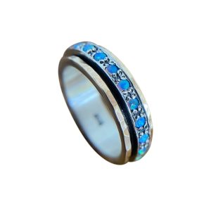 Opal Spinner Ring