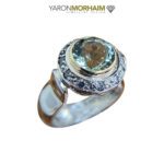 Brilliance Green Amethyst Ring