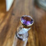 Purple Majesty Round Purple Amethyst Ring - Image 4