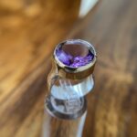 Purple Majesty Round Purple Amethyst Ring - Image 5
