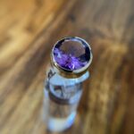 Purple Majesty Round Purple Amethyst Ring - Image 6