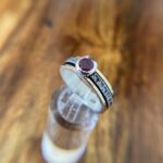 Star Kissed Ruby Spinning Ring - Image 4