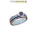 Star Kissed Ruby Spinning Ring - Image 2