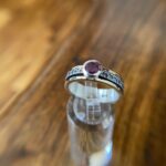 Star Kissed Ruby Spinning Ring - Image 6