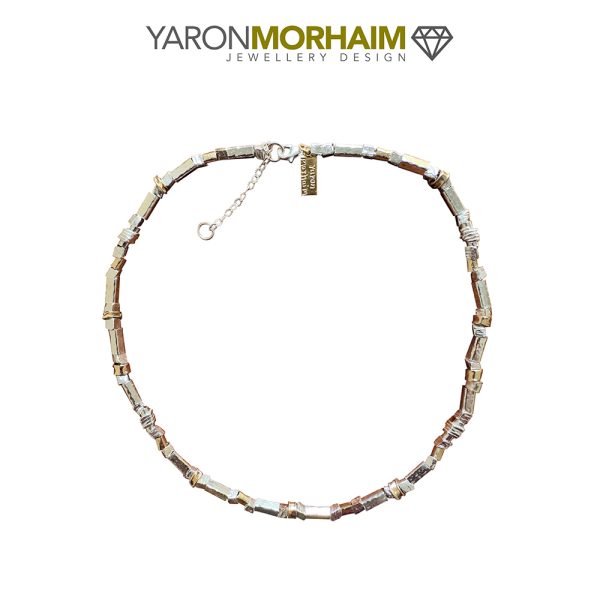Organic Two Tone Necklace - Image 3