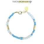 Magpie Pearl & Turquoise Bracelet - Image 2