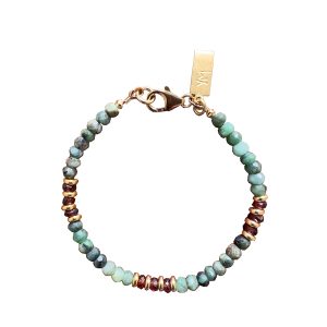 Forest Song Emerald & Garnet Bracelet