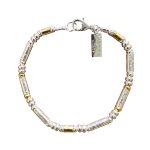 Silver & Goldfill Lustre Bracelet - Image 2