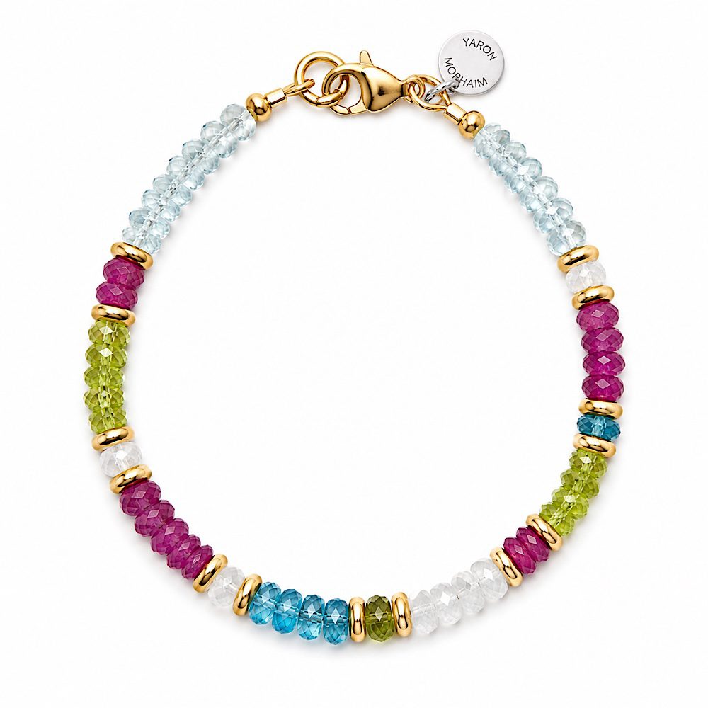 Flower Market Multi-Colour Gemstone Bracelet