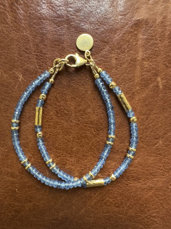 Maya Double Tanzanite Bracelet - Image 3