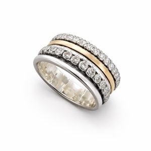 Aurora Balance Spinning Ring