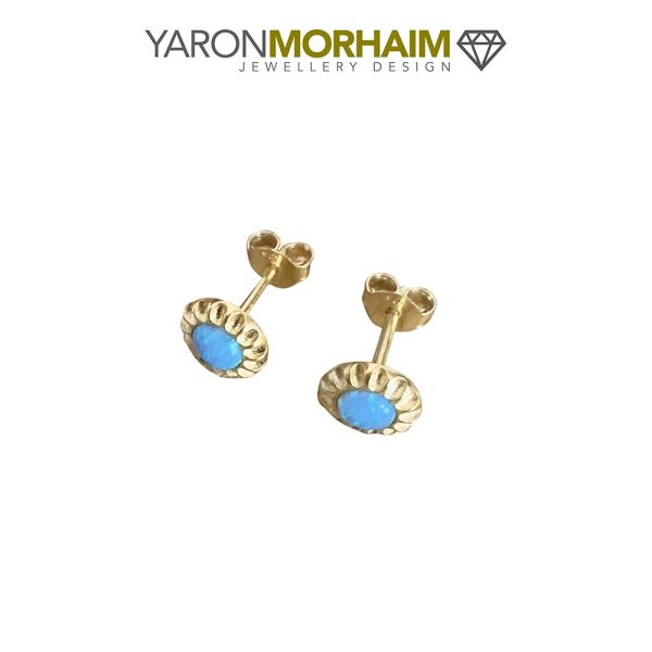 Mystic Aura Opal Studs - Image 3