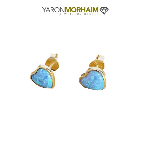 Golden Glow Opal Hearts - Image 2
