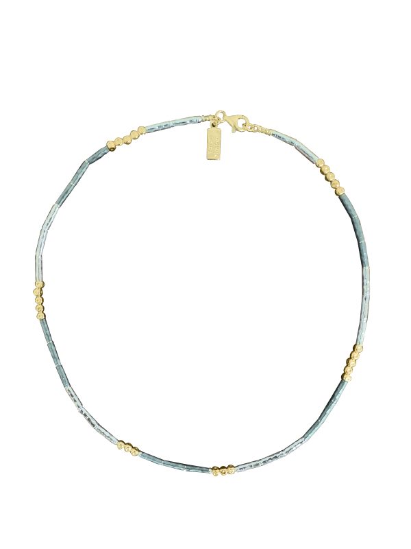 Solstice Silver & Gold Necklace - Image 4