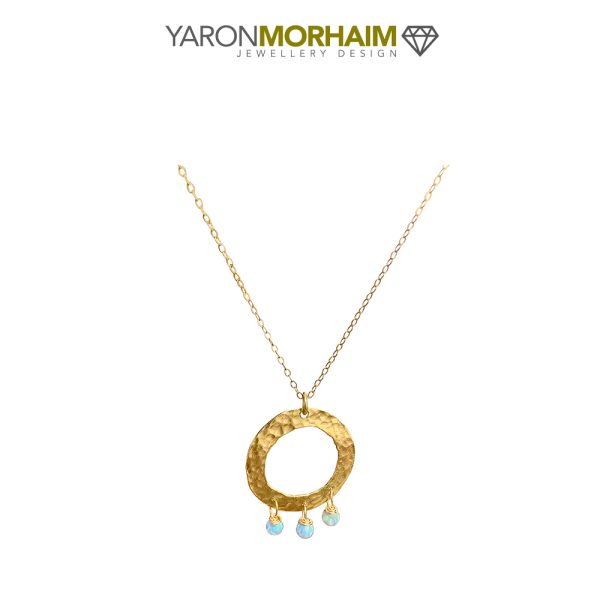 Golden Glow & Opal Magic Necklace - Image 3