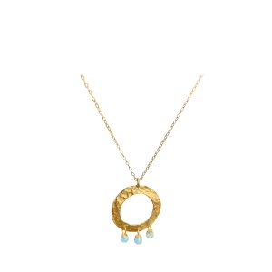 Golden Glow & Opal Magic Necklace
