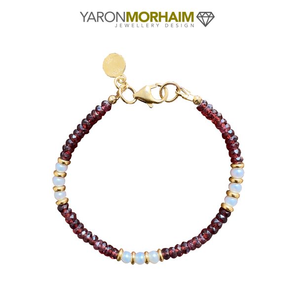 Echoes of Brazil Garnet Bracelet - Image 2