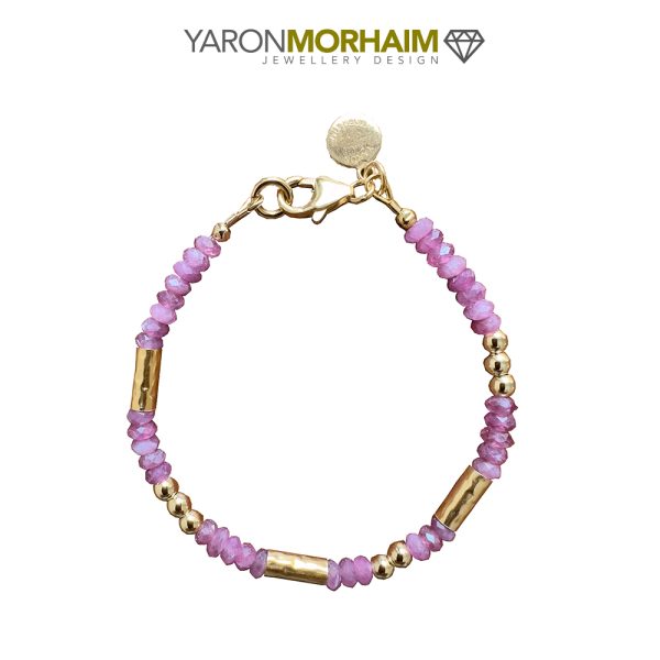 Blush Radiance Pink Tourmaline Bracelet - Image 3
