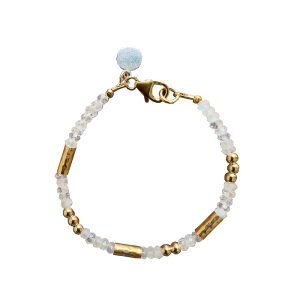 Moonlit Whisper Moonstone Bracelet