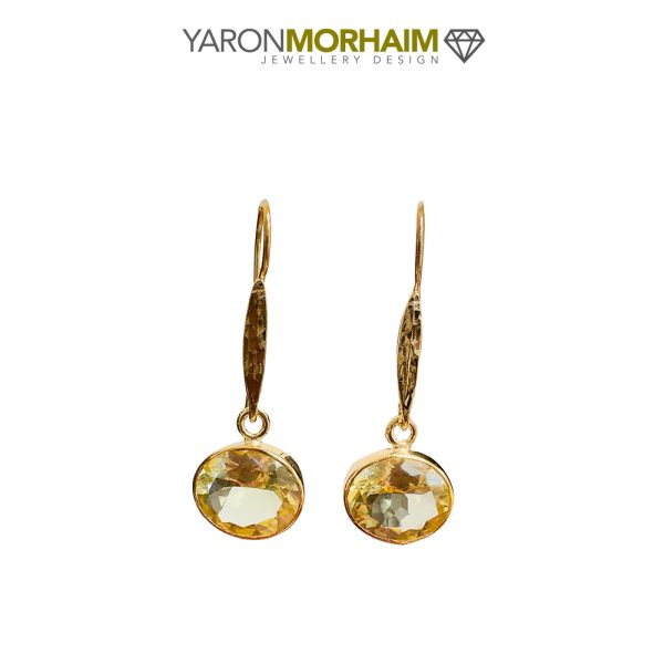 Belle Epoque Lemon Quartz Earrings - Image 3