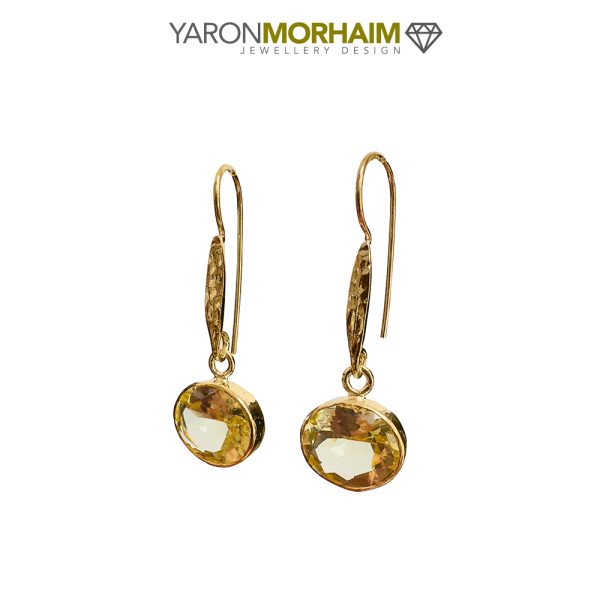 Belle Epoque Lemon Quartz Earrings - Image 2