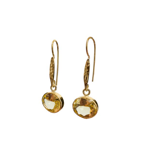 Belle Epoque Lemon Quartz Earrings