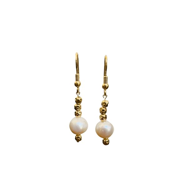 Baroque Pearl Elegance Earrings
