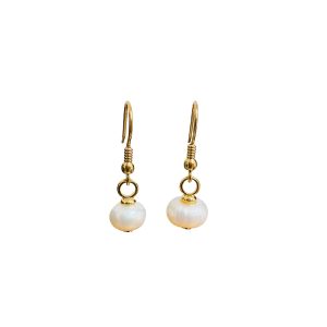 Moonlit Pearl Glow Earrings