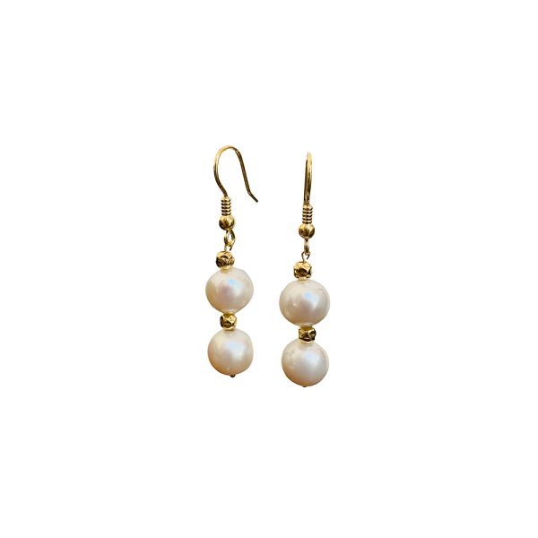 Moonlit Pearl Earrings