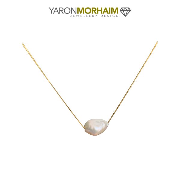Golden Drift Baroque Necklace - Image 6