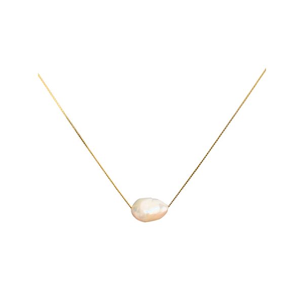 Golden Drift Baroque Necklace - Image 2