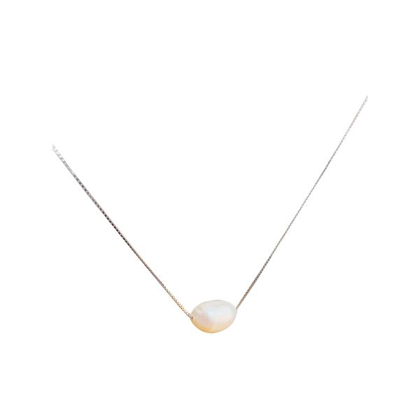 Moonlit Baroque Pearl Necklace