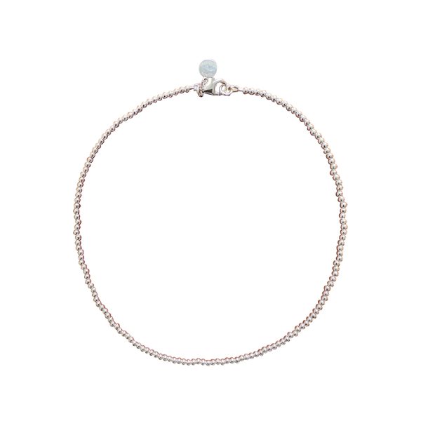 Sterling Halo Necklace