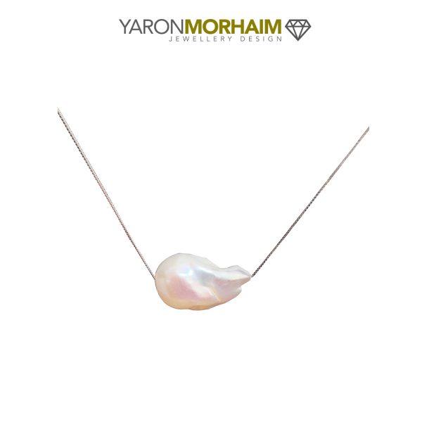 Moonlight Sonata Baroque Pearl Necklace - Image 4
